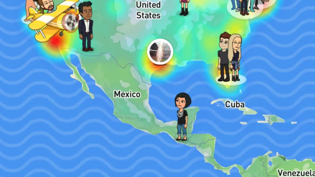 Snapchat Snap Map